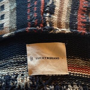 Lucky Brand Multicolor Knit Sweater